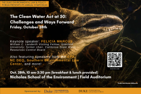 The Clean Water Act flyer